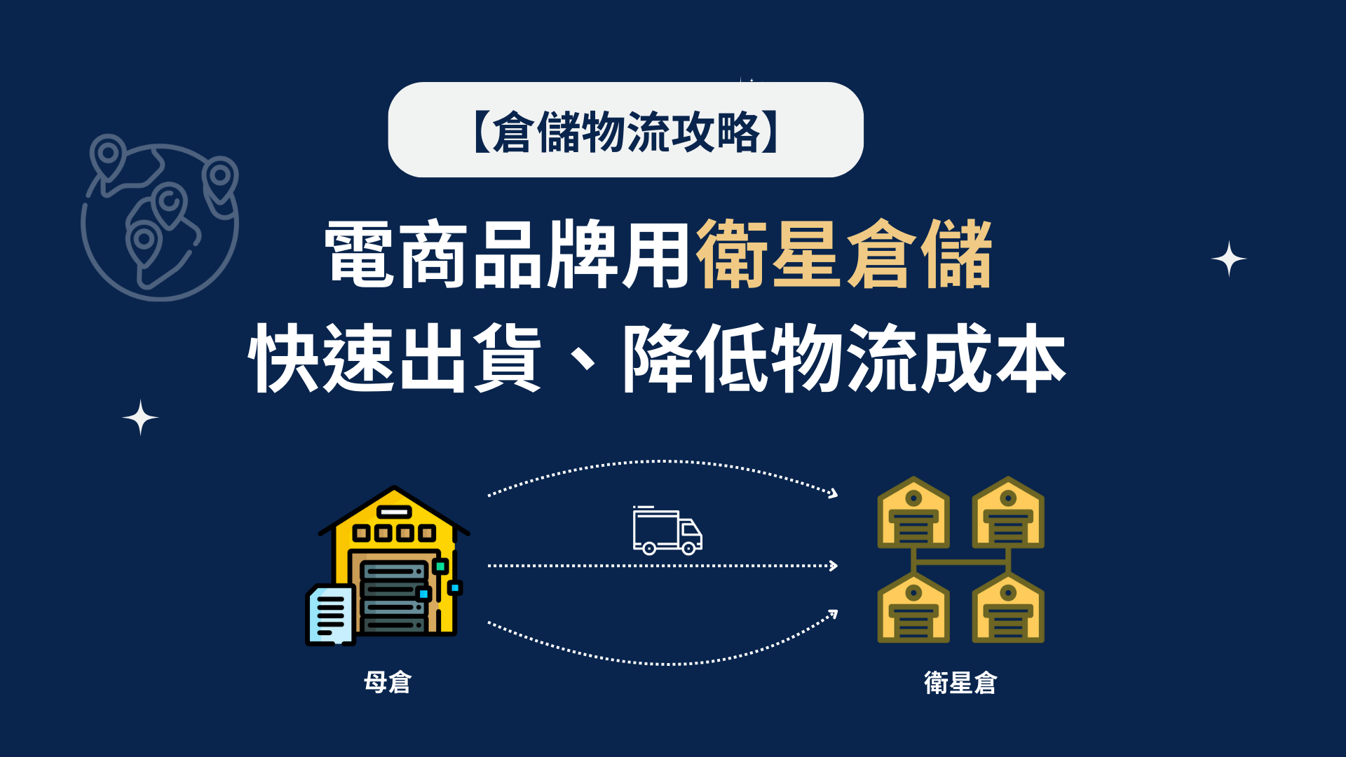 【倉儲物流優化攻略】電商品牌必懂！用「衛星倉儲」做到快速出貨＋降低物流成本！