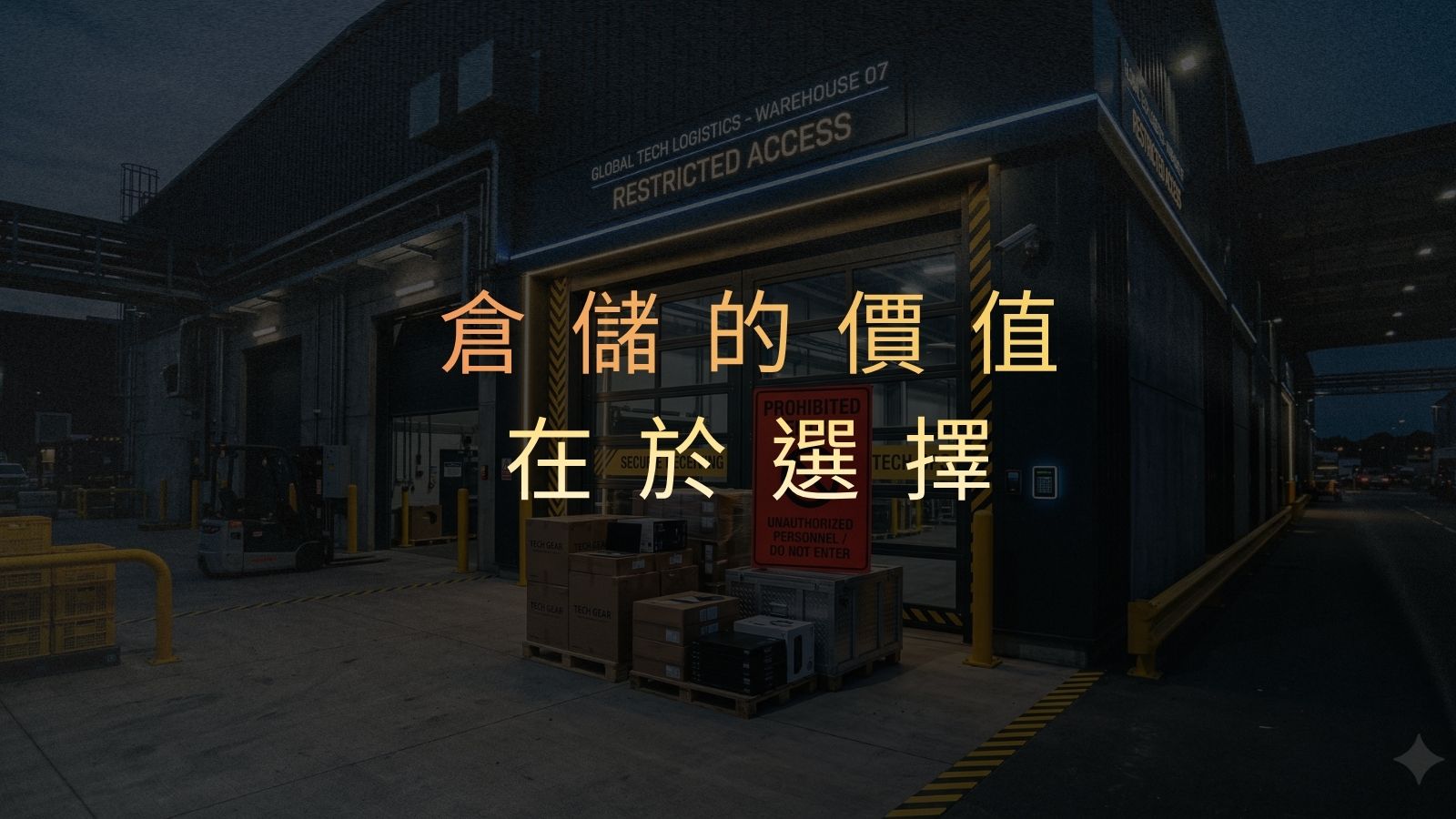 不是所有東西都該進倉：用反向思考，看懂倉儲的真正價值