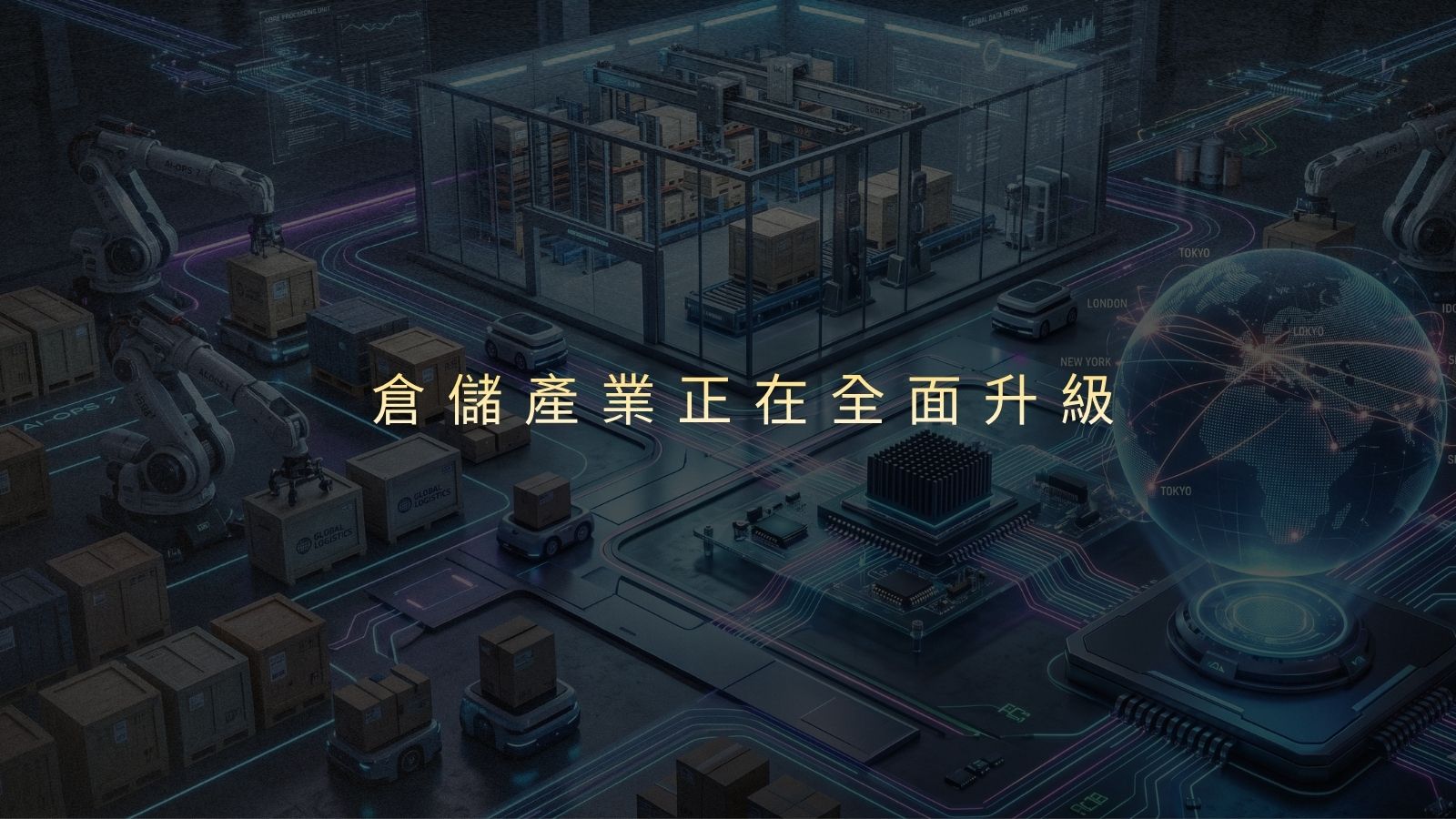 AI 智慧物流時代來了！倉儲產業正在全面升級