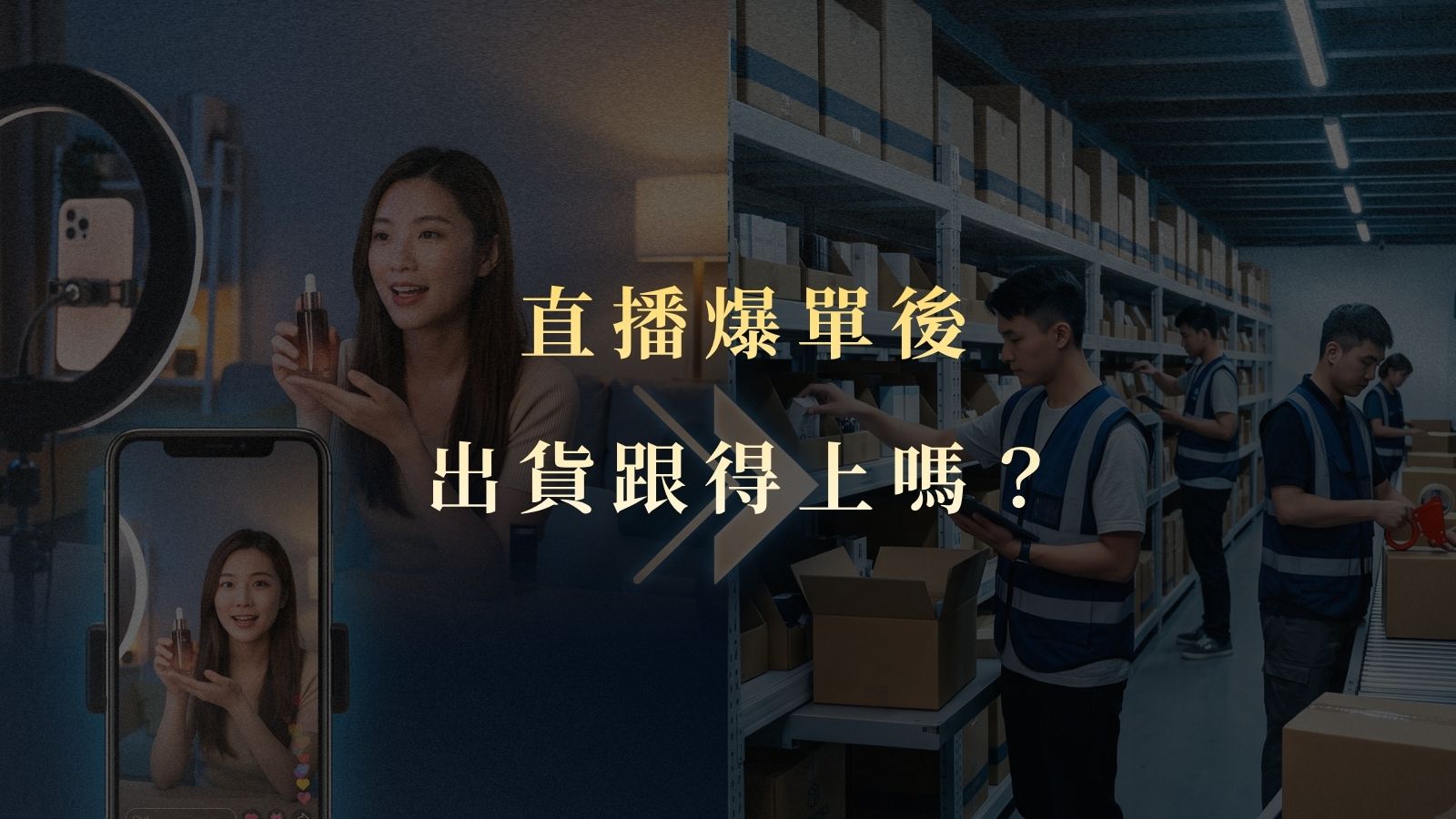 直播帶貨爆單後,品牌真正面臨的挑戰:不是賣不出去,而是出不了貨